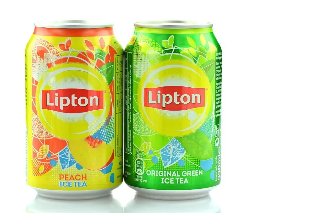 Lipton Hard Tea Nutrition Facts