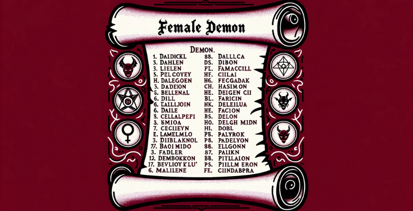 100 Female Demon Names That Will Strike Fear In Your Enemies   Female Demon Names 2 