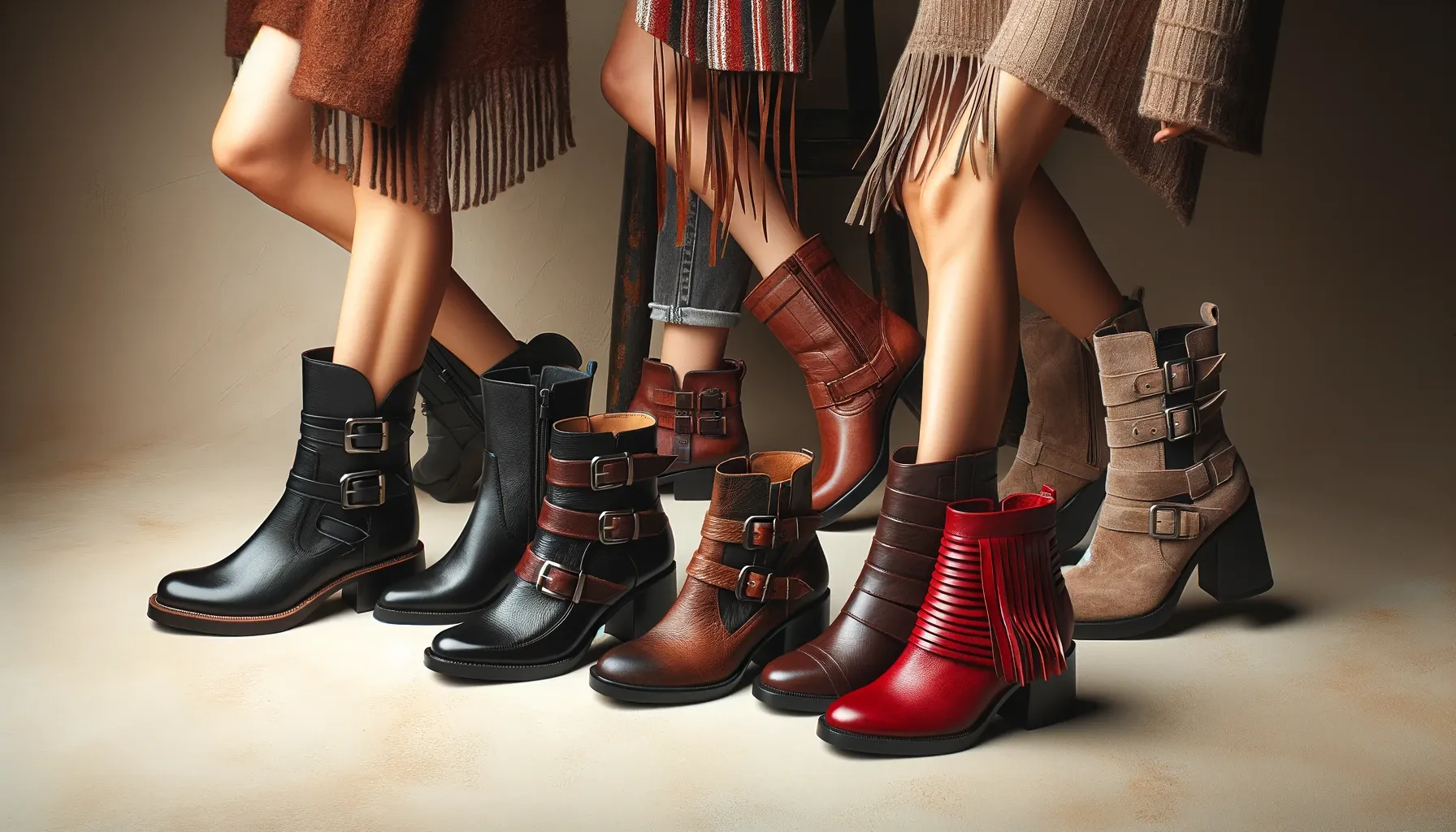 5 Must-Have Styles of Female Leather Ankle Boots for Fall