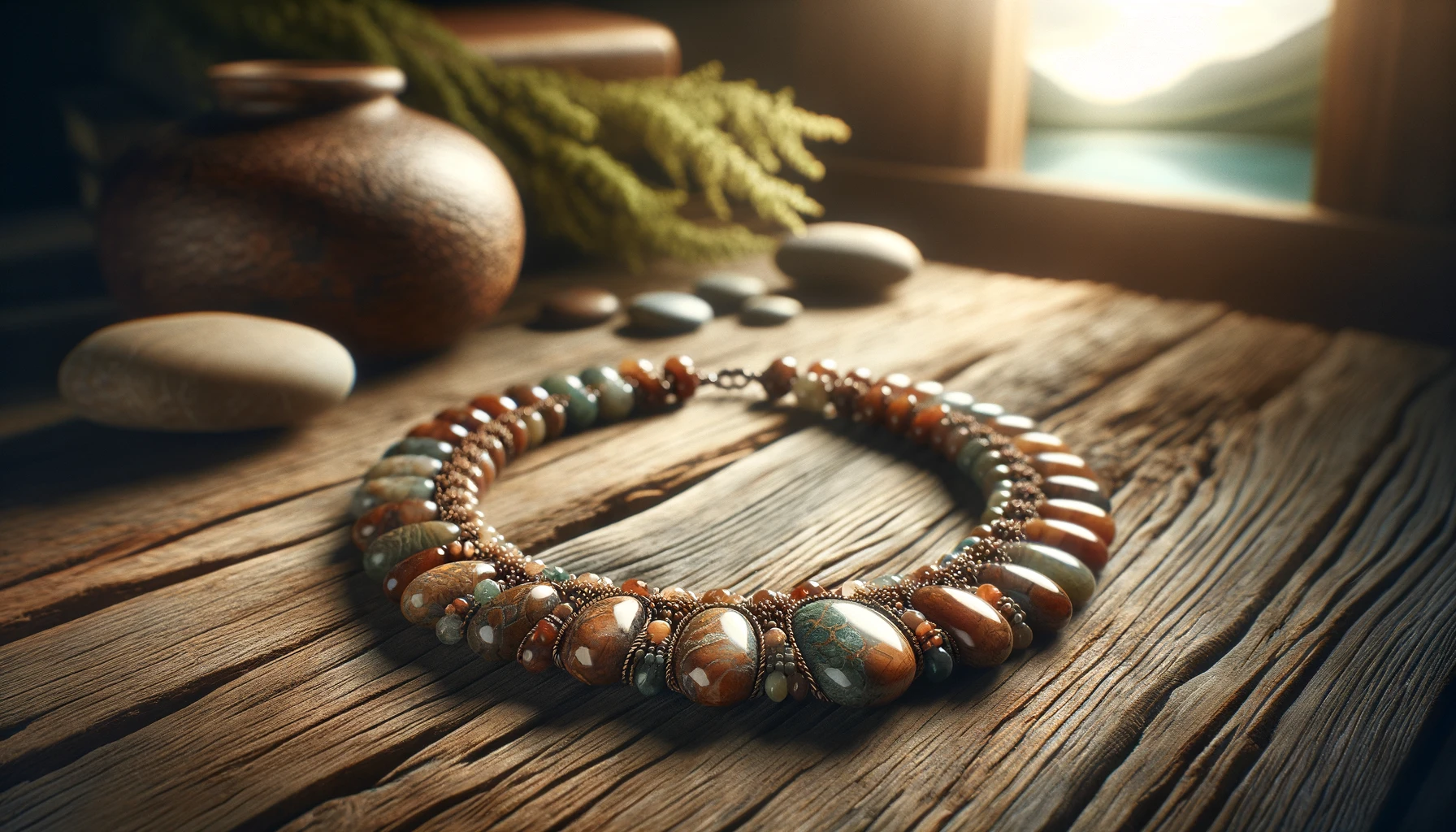 Unveiling the Enchantment: Exploring the Jasper Necklace and Its Healing Abilities