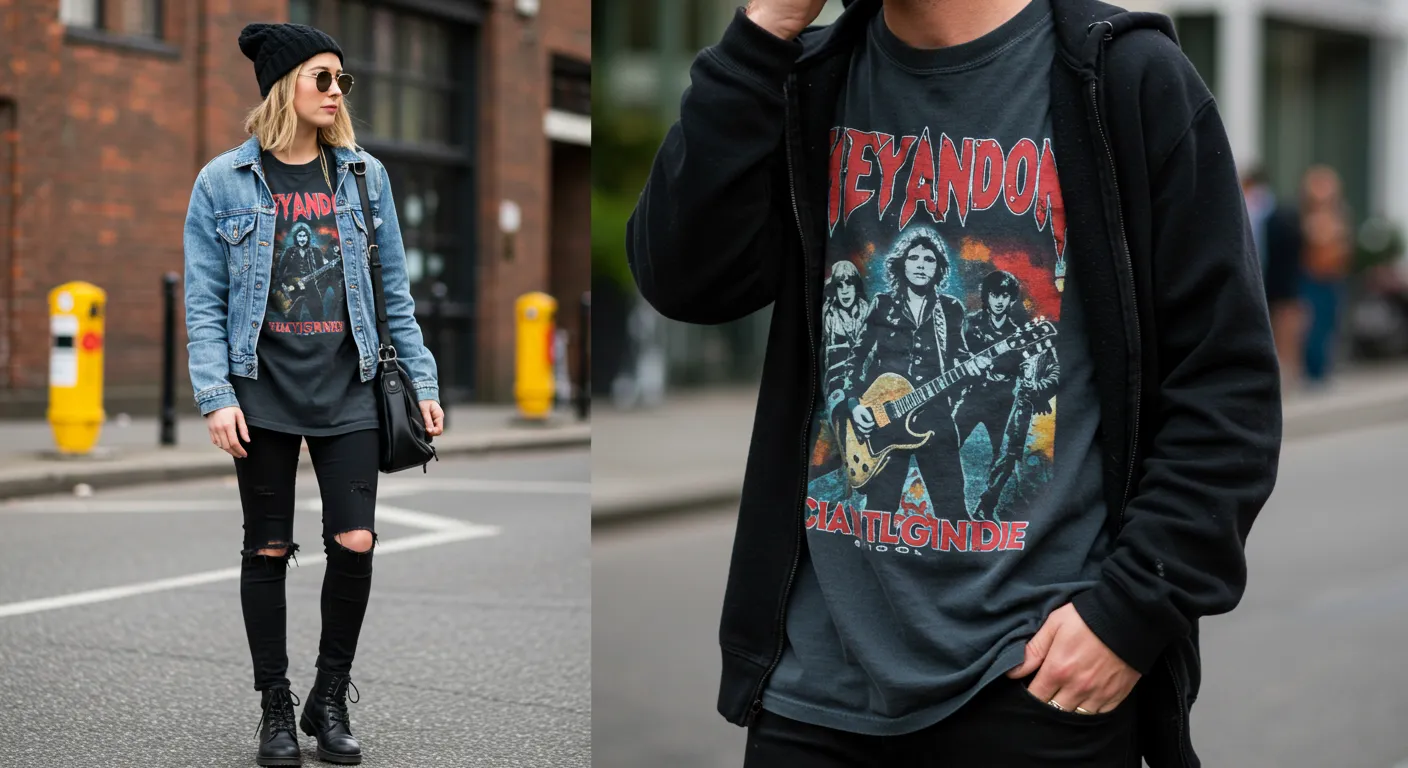 Tips for Styling Band Merch in Everyday Outfits