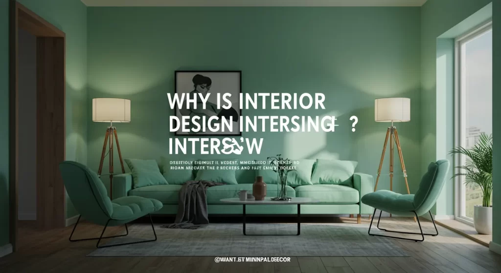 why interior design is interesting mintpaldecor