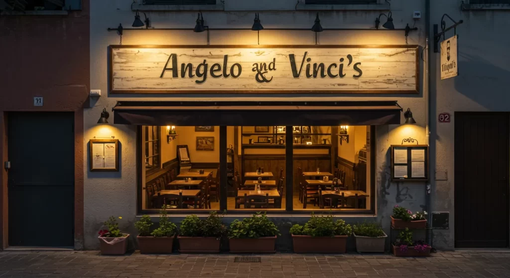 why did angelo and vinci's close