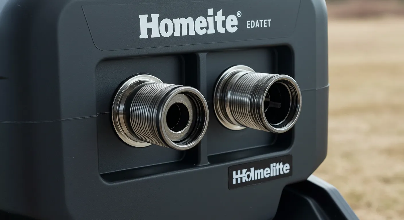 why are there two drain plugs on homelite uv80522