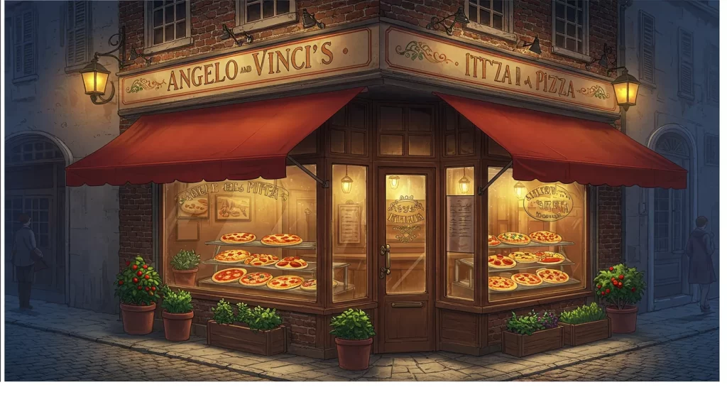 why did angelo and vinci's close