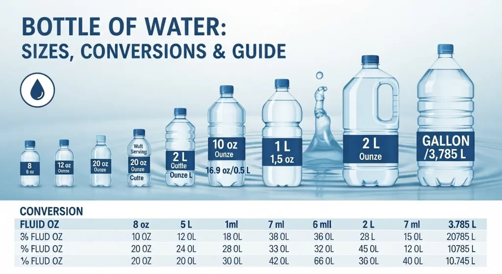 2 October bottle of water is how many ounces