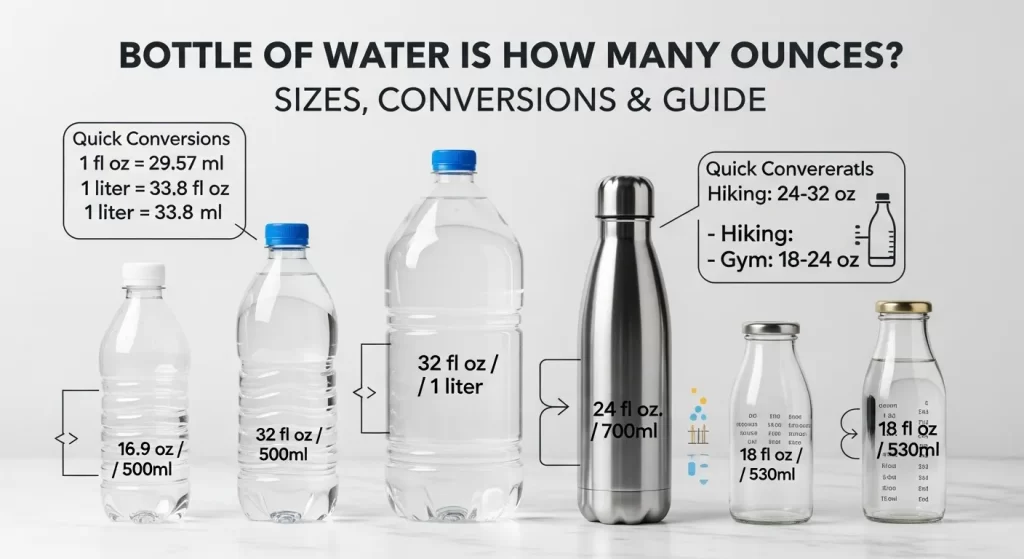 2 October bottle of water is how many ounces